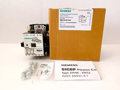 Buy Siemens 3tf46 Contactor 220v -260v • 187.06$