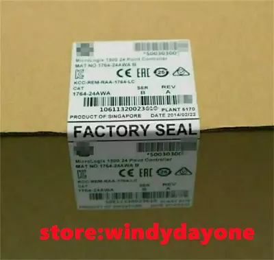 Buy New Factory Sealed AB 1764-24AWA SER B MicroLogix 1500 24 Point Controller • 908$
