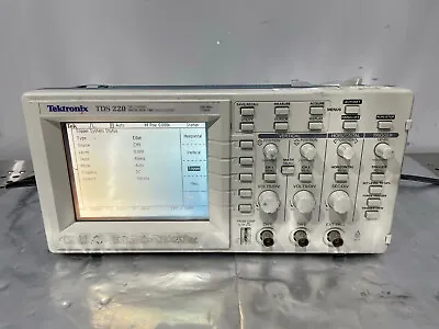 Buy Tektronix TDS220Two Channel Digital Real-Time Oscilloscope • 299$