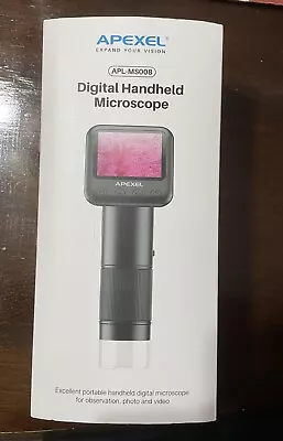 Buy Apexel Handheld Digital Microscope • 50$