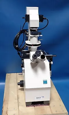 Buy Zeiss Axiovert 10 Inverted Microscope W/Contrast Lamhouse Assy & Binocular • 764.96$