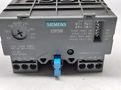 Buy Siemens 3UB8123-4JW2 Solid State Overload Relay ESP200 Cat No 48ATJ3S00 100-300A • 195.75$