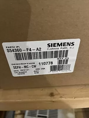 Buy Siemens S54360-F4-A2 High Fidelity Speaker Strobes • 58$
