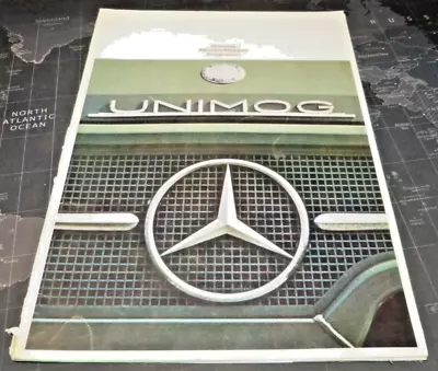 Buy Orig. Mercedes Benz Unimog All-wheel Drive Tug Program Brochure/brochure • 64.81$