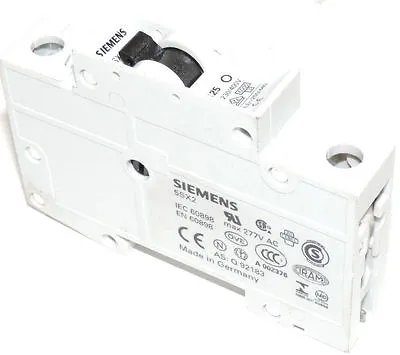 Buy Siemens 5sx2 C25 Circuit Breaker 5sx2c25 • 22.95$
