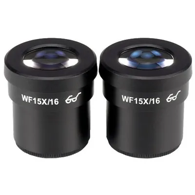 Buy AmScope Extreme Wide Field 15X Eyepieces 30mm • 51.99$