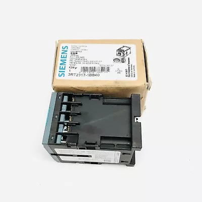 Buy Siemens Contractor 3rt2317-1bb40-24v Reversing Iec Magnetic Contacts • 69.95$