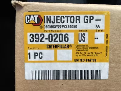 Buy Caterpillar Injector 3920206 New Genuine  No Core Charge!!!! • 2,000$