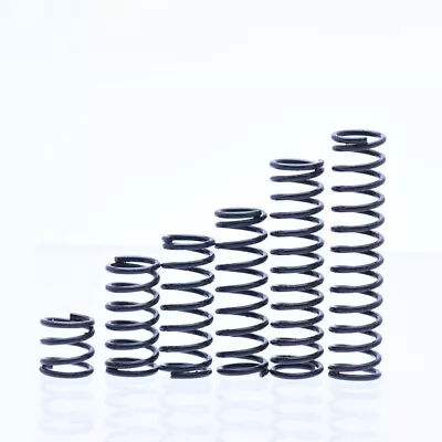 Buy Length 10mm-50mm Compression Spring Pressure Springs OD 6mm-20mm Wire Dia 1.2mm • 2.67$