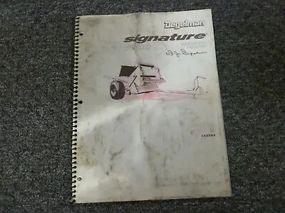 Buy Degelman 6000 & 7200 Signature Series Rock Picker Parts Catalog Manual 142584 • 251.58$