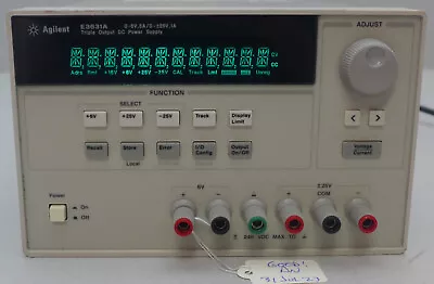 Buy Agilent E3631A Triple Output Power Supply 80W #12 Tested And Working • 549.95$