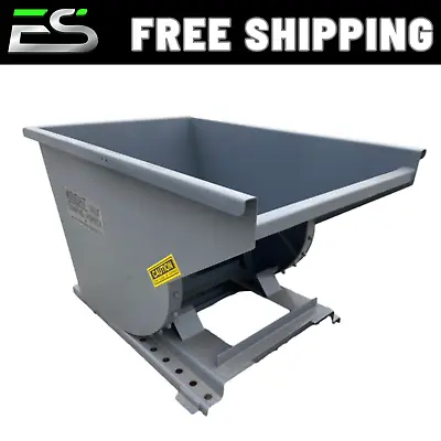 Buy 3/4 Yd Wright Self Dumping Hopper-trash-dumpster- Recycling Hopper-free Shipping • 1,161$
