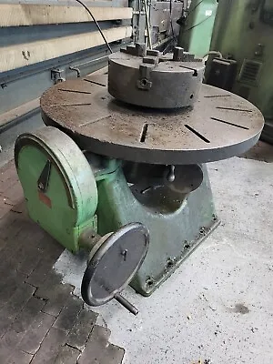 Buy 36  Rotab Tilting Rotary Table, W/ 15  Harford 3 Jaw Chuck, Welding Positioner • 1,990$