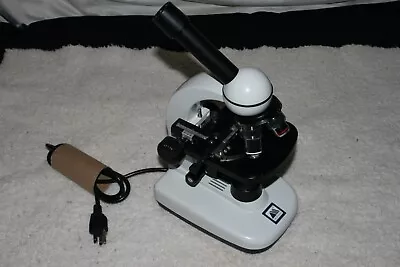 Buy Excellent Condition, 4 Magnification Microscope, 40x 100X 400X 1000X • 99.95$