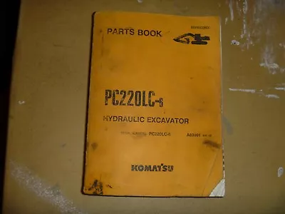 Buy Komatsu PC220LC-6 Hydraulic Excavator Trackhoe Crawler Parts Catalog Manual • 146.45$