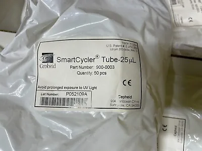 Buy SmartCycler Tube 25μL 900-0003 PCR 50 Pack Cepheid Made In USA • 20$