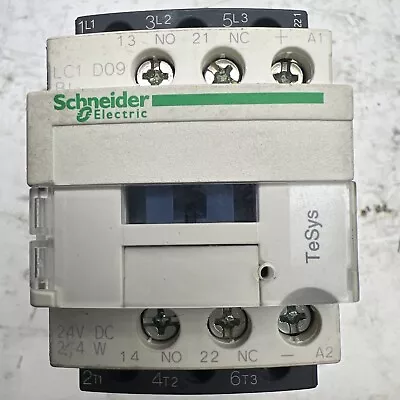 Buy 🔥Schneider/Telemecanique LC1D09BL Contactor 25A 600VAC 24Vcoil,Used,FreShip🇺🇸 • 18.44$