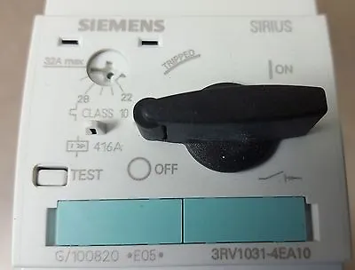 Buy Siemens 3rv1031-4ea10 Circuit-breaker Size S2.class 10. New, In Original Box • 155$