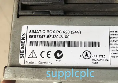 Buy 6ES7647-5FJ20-2JX0 Siemens PC620 Industrial Computer Used • 1,500$
