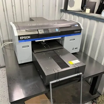 Buy Epson F2100 Dtg Printer W/pretreatmaker +stand, Heat Press + Stand, & Hot Caddie • 9,797$