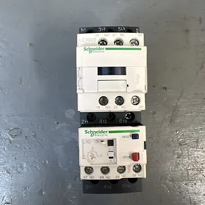 Buy Schneider Electric LC1D09 Contactor 120V Coil LRD08 Overload 2.5-4Amp 3P • 30$
