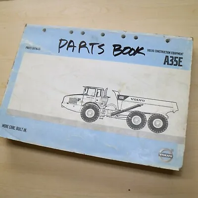 Buy VOLVO A35E Dump Truck Spare Parts Book Catalog Manual List Rock Quarry Haul 6x6 • 100$