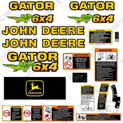 Buy Fits John Deere Gator 6X4 Decal Kit Utility Vehicle (Older Style) • 99.95$