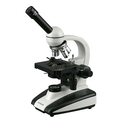 Buy Amscope 40X-1000X LED Monocular Compound 3D Stage Microscope Reversed Nosepiece • 162.34$