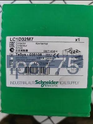 Buy SCHNEIDER ELECTRIC LC1D32M7 220VAC Motor Control 32A Contactor Rated 3 Poles • 62.50$
