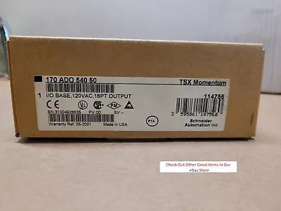 Buy *NEW* TSX Momentum 170ADO54050 Output Base, 16pt Out, 120VAC • 98$