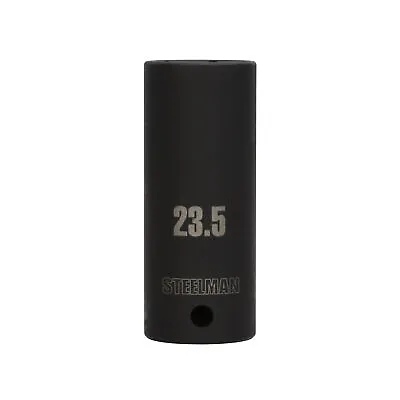 Buy STEELMAN 23.5mm X 1/2-Inch Drive Thin Wall Deep Impact 6-Point Socket, 61056 • 14.99$