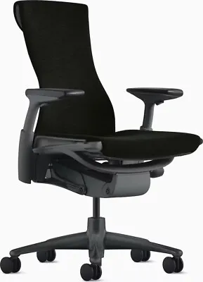 Buy Herman Miller® Embody® Task Chair Black/Black [Free Next-Day!] • 1,699.99$