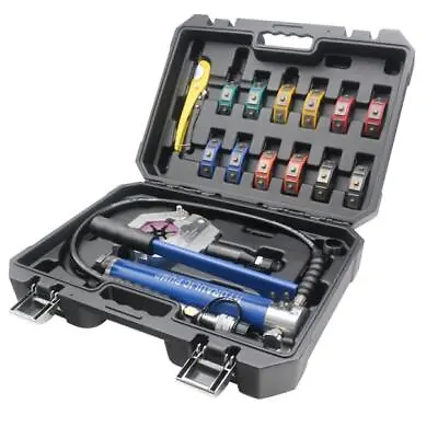 Buy Automobile Air Conditioning Pipe Press Cold Air Hose Riveter Crimping Pliers Set • 217.99$
