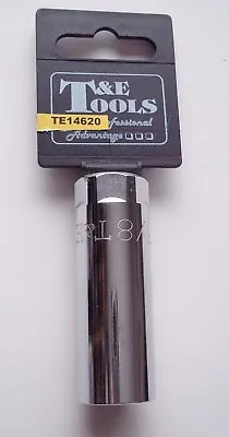 Buy T&E Tools 5/8  X 1/2  Drive Spark Plug Socket MADE IN THE USA Part # 14620 • 9.99$