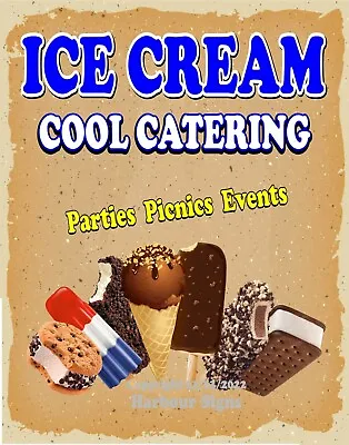 Buy Ice Cream Catering DECAL (CHOOSE SIZE) V Drinks Food Truck Concession Sticker • 13.99$