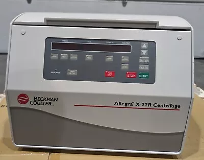 Buy Beckman Coulter Allegra X-22R Refrigerated Benchtop Centrifuge No Rotor • 999.99$