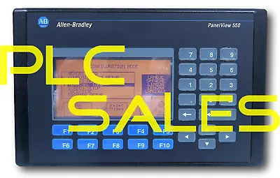 Buy Allen Bradley 2711-B5A8 Series G  |  PanelView 550 With DH+ FRN 4.20 • 1,695$