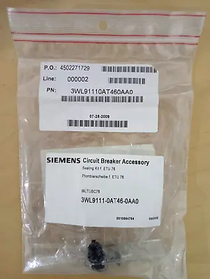 Buy Siemens 3wl9111-0at46-0aa0 Circuit Breaker Accessory Sealing Kit  • 33$