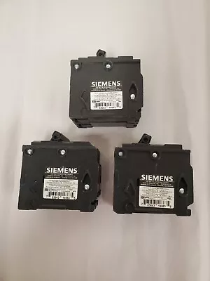 Buy *LOT OF 3* Siemens 40 Amp Double-Pole Type QP Circuit Breaker (Q240) • 29.99$