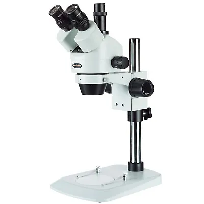Buy AmScope 7X-45X Stereo Zoom Industrial Inspection Microscope W 14  Pillar Stand • 347.99$