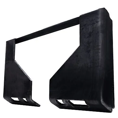 Buy Mount Plate Loader Skid Steer Trailer-Adapter 1/2in Quick-Tach Attachment • 100.87$