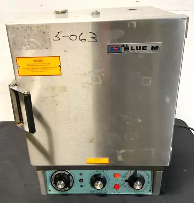 Buy Blue M 0V-12A Stabil-Therm Gravity Laboratory Oven 38-260C 500F 120V 1PH 213B • 250$