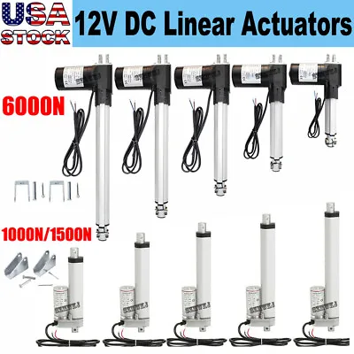 Buy Heavy Duty DC 12V 2 -18  Stroke Linear Actuator Electric Motor For Auto Car Lift • 34.99$