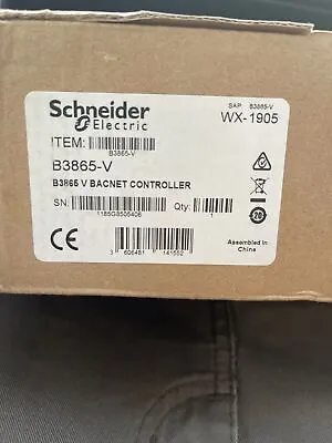 Buy Schneider B3865-V BACNet Andover Continuum Controller W/ Built-in Actuator, NEW • 485$