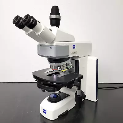 Buy Zeiss Microscope Axio Scope.A1 With Trinocular Head, 1x And 2.5x Objectives • 5,950$