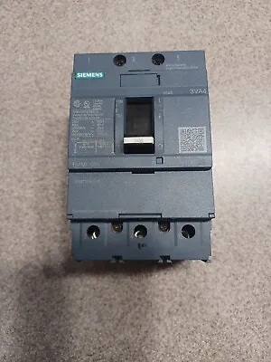 Buy Siemens 3VA4110-6ed34-0AA0 3 Pole 100 Amp Circuit Breaker NEW OPEN BOX 480v • 550$