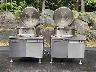 Buy Crown Stainless  40 Gallon Commercial Steam Kettle AUTO LIFT! Model DMT-40, 2019 • 1,600$