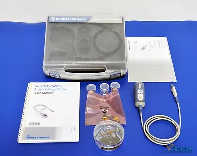 Buy Rohde & Schwarz RT-ZS30 Oscilloscope Probe 3.0GHz Voltage Active 10:1 • 3,249$