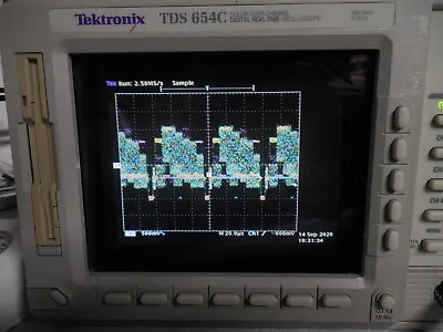 Buy Tektronix TDS654C Oscilloscope 500MHz 5GS/s 13 1F 2F Tek Scope TESTED GUARANTEED • 799.99$