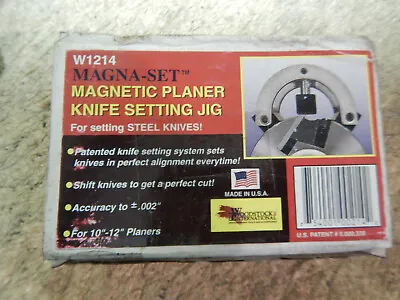 Buy Magna Set Wood Planer Knife Setting Fixture For Steel Knives • 29.99$